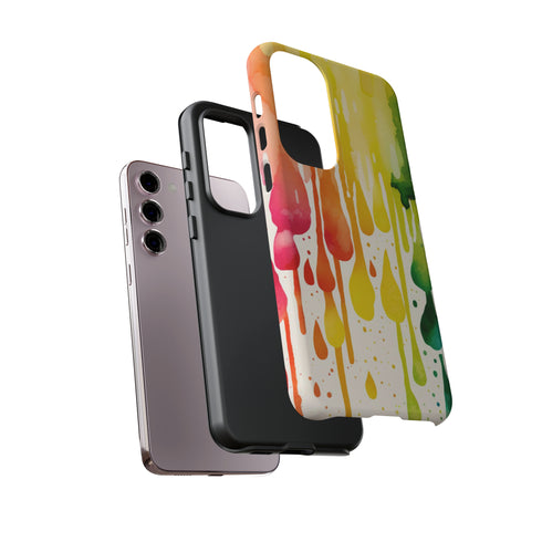 Rainbow Spring Showers - Impact Resistant Phone Case